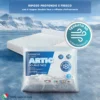 Topper matrimoniale fibra Artic effetto rinfrescante