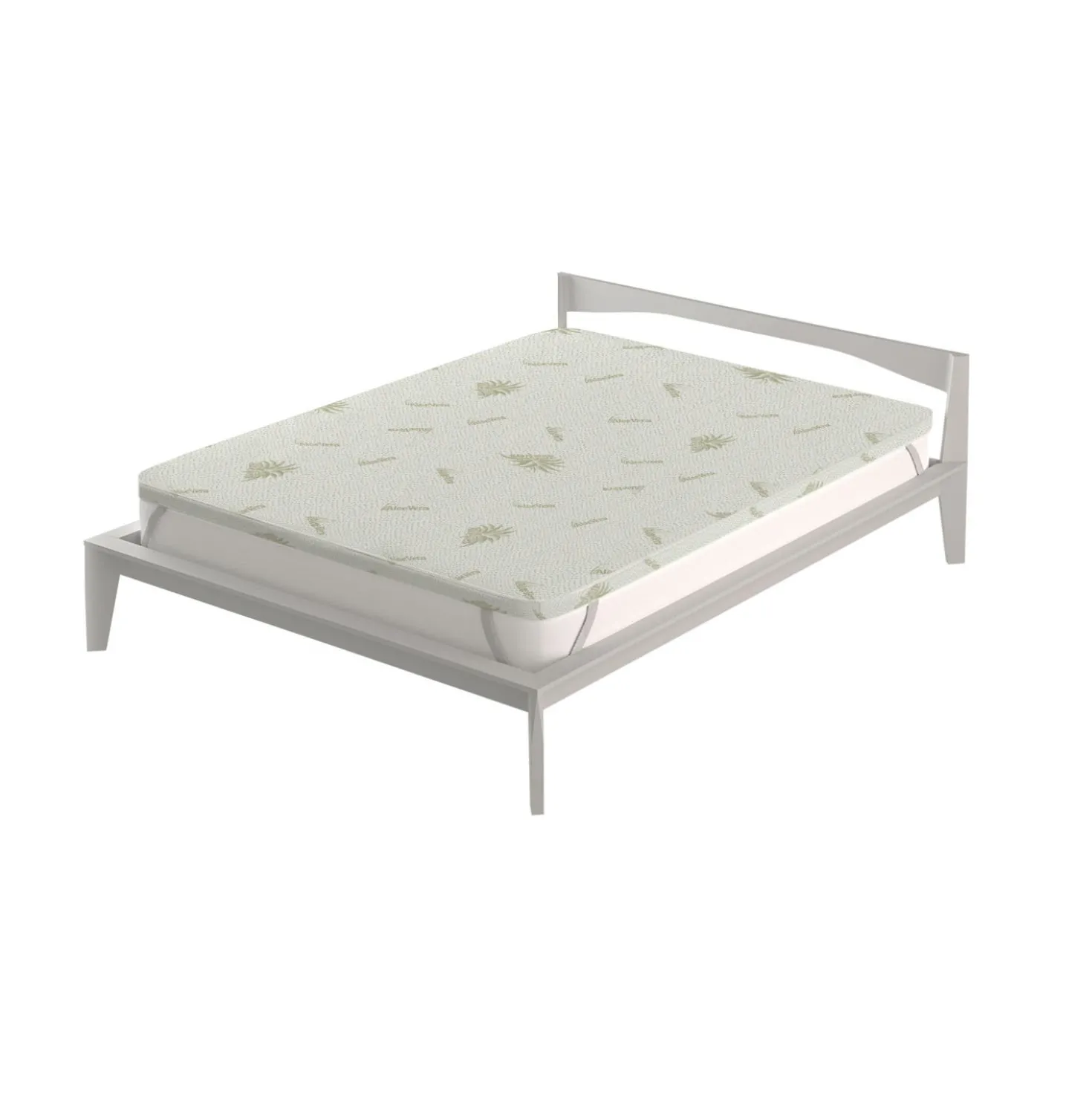 Topper memory 1 piazza e mezza aloe Datex