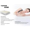 Topper 1 piazza e mezza Rame Datex