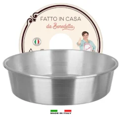 Tortiera alta 28 cm Fatto in casa da Benedetta alluminio