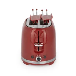 Tostapane 2 fette 7 livelli di tostatura 850 W rosso