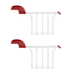 Tostapane 2 fette 7 livelli di tostatura 850 W rosso