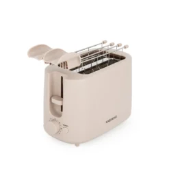 Tostapane 2 fette 7 livelli di tostatura 750 W tortora