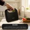 Tostiera elettrica 750 W nera