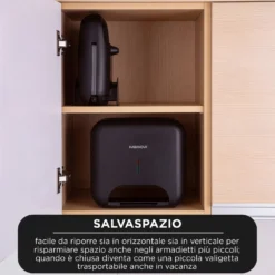 Tostiera elettrica 750 W nera