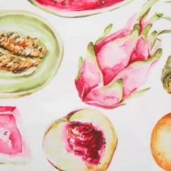 Tovaglia antimacchia 140x230 cm frutta estiva