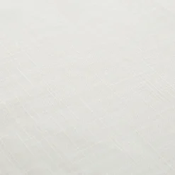 Tovaglia cotone bianco 140x140 cm Slub