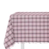 Tovaglia in cotone Tartan grigia