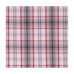 Tovaglia in cotone Tartan grigia