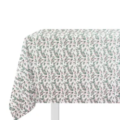Tovaglia natalizia 140x320 cm agrifoglio