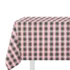 Tovaglia 140x240 cm tartan e cuori