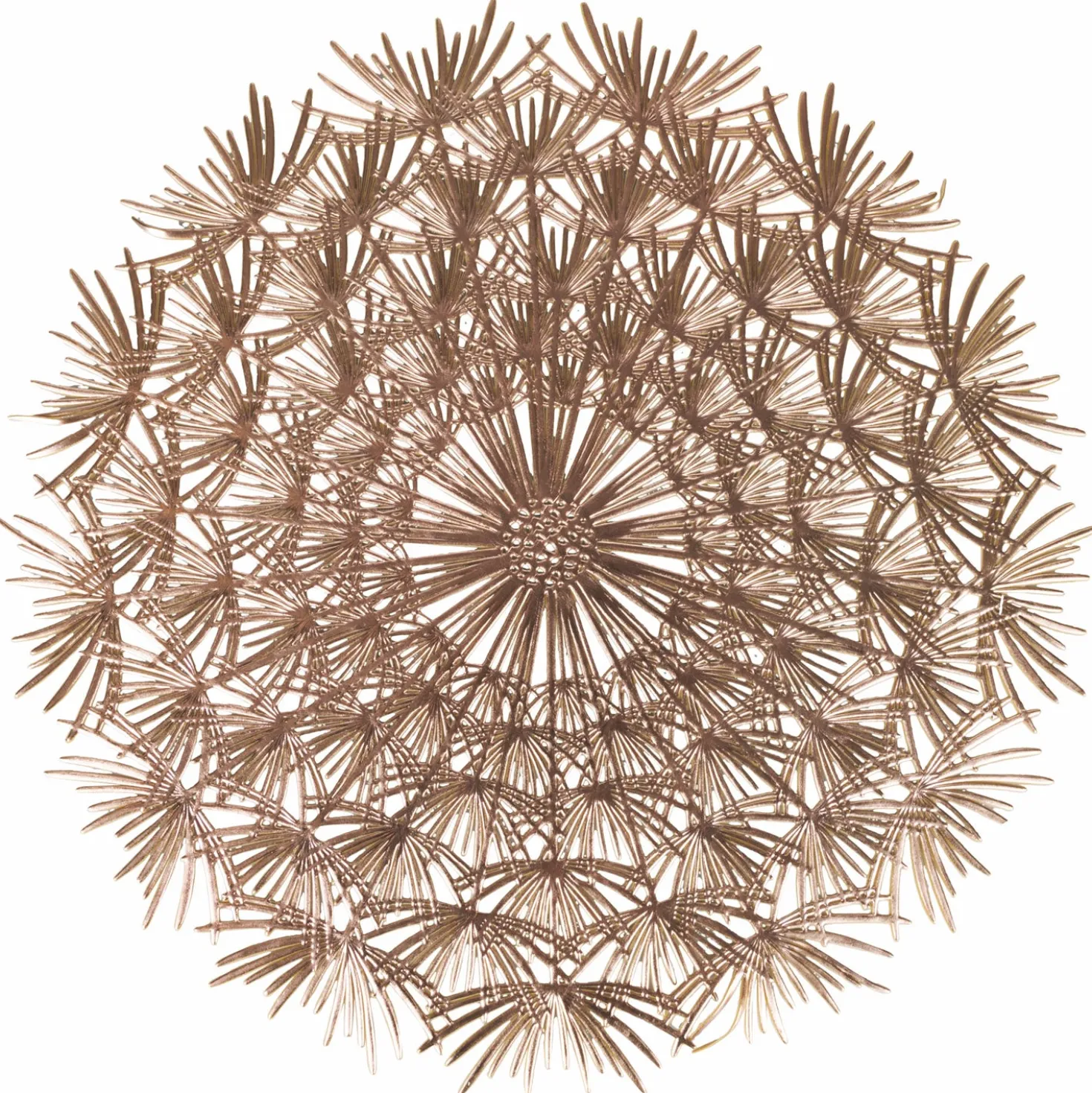 Tovaglietta 38 cm pvc soffione oro Villa D'Este
