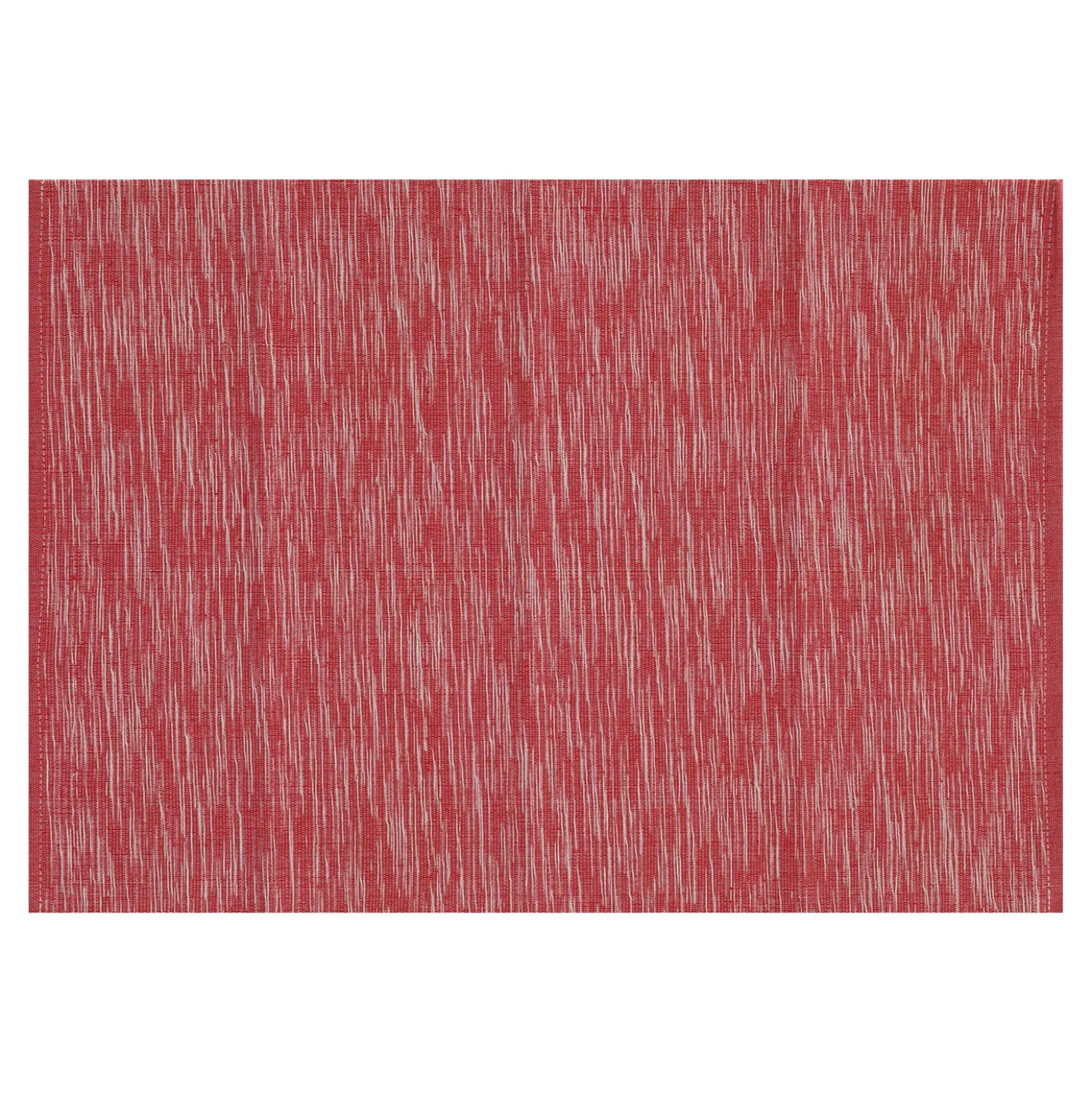 Tovaglietta cotone 33x45 cm Leaf rossa
