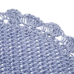 Tovaglietta decorativa 38 cm carta azzurro