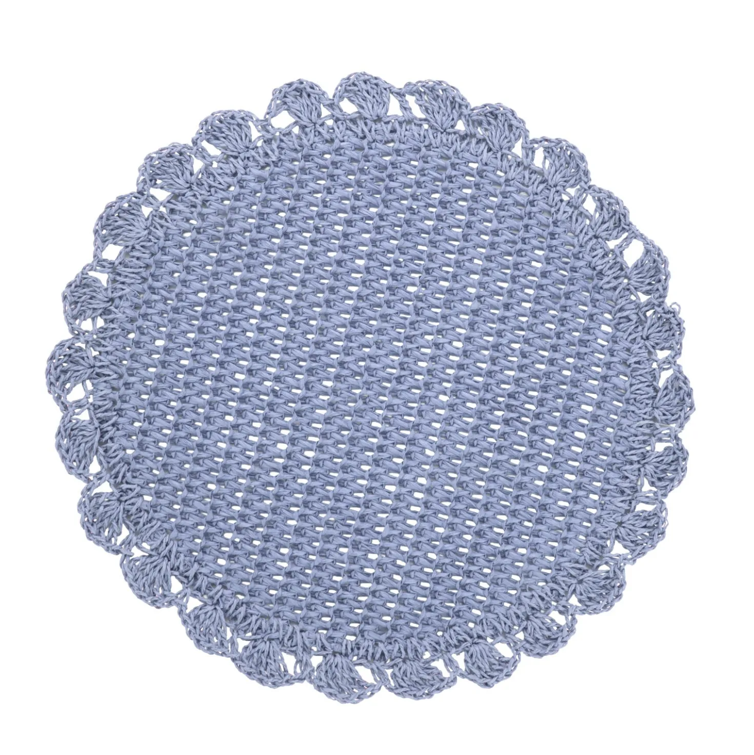 Tovaglietta decorativa 38 cm carta azzurro