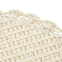 Tovaglietta decorativa 38 cm carta crema