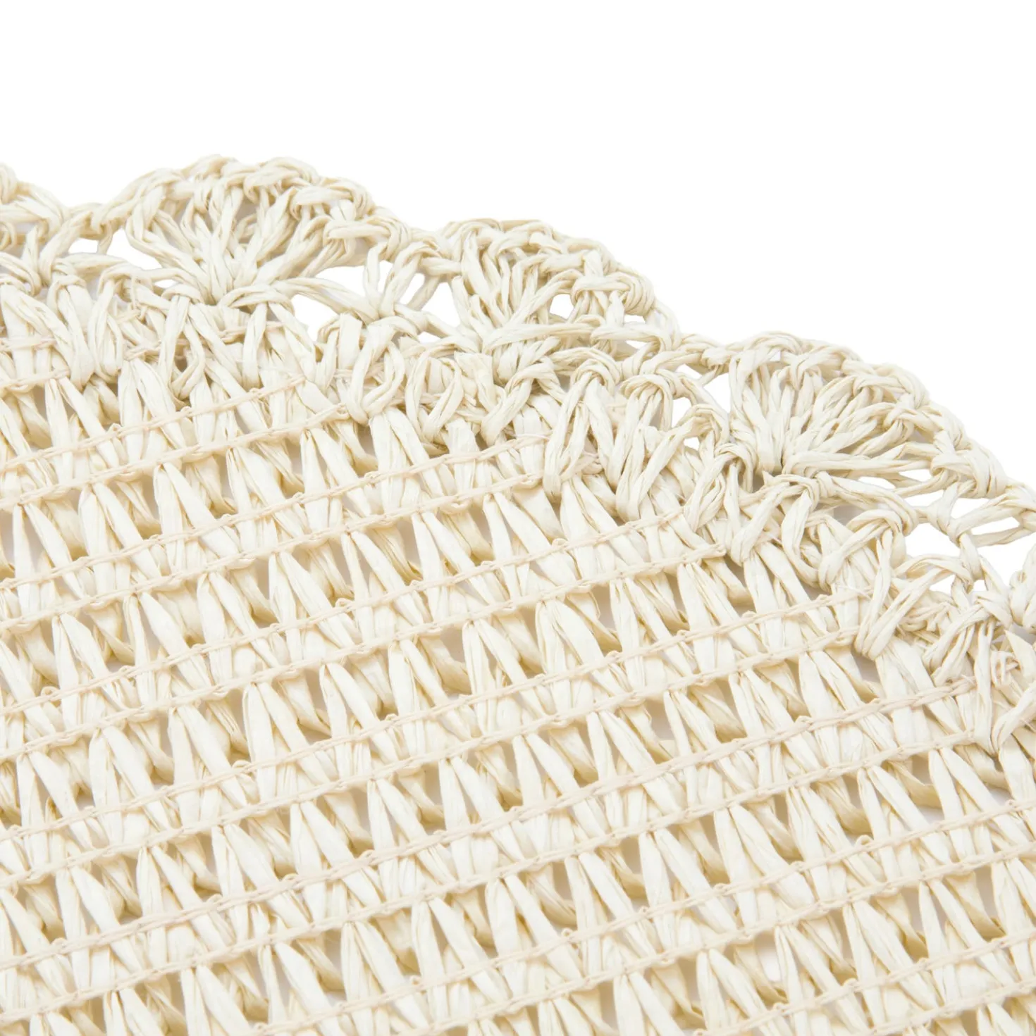 Tovaglietta decorativa 38 cm carta crema