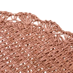 Tovaglietta decorativa 38 cm carta rosa