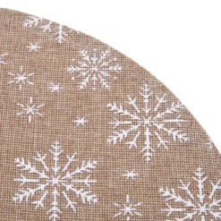 Tovaglietta natalizia fiocco di neve 38 cm
