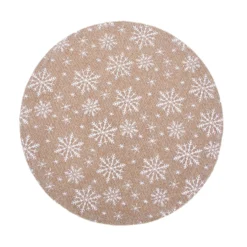 Tovaglietta natalizia fiocco di neve 38 cm