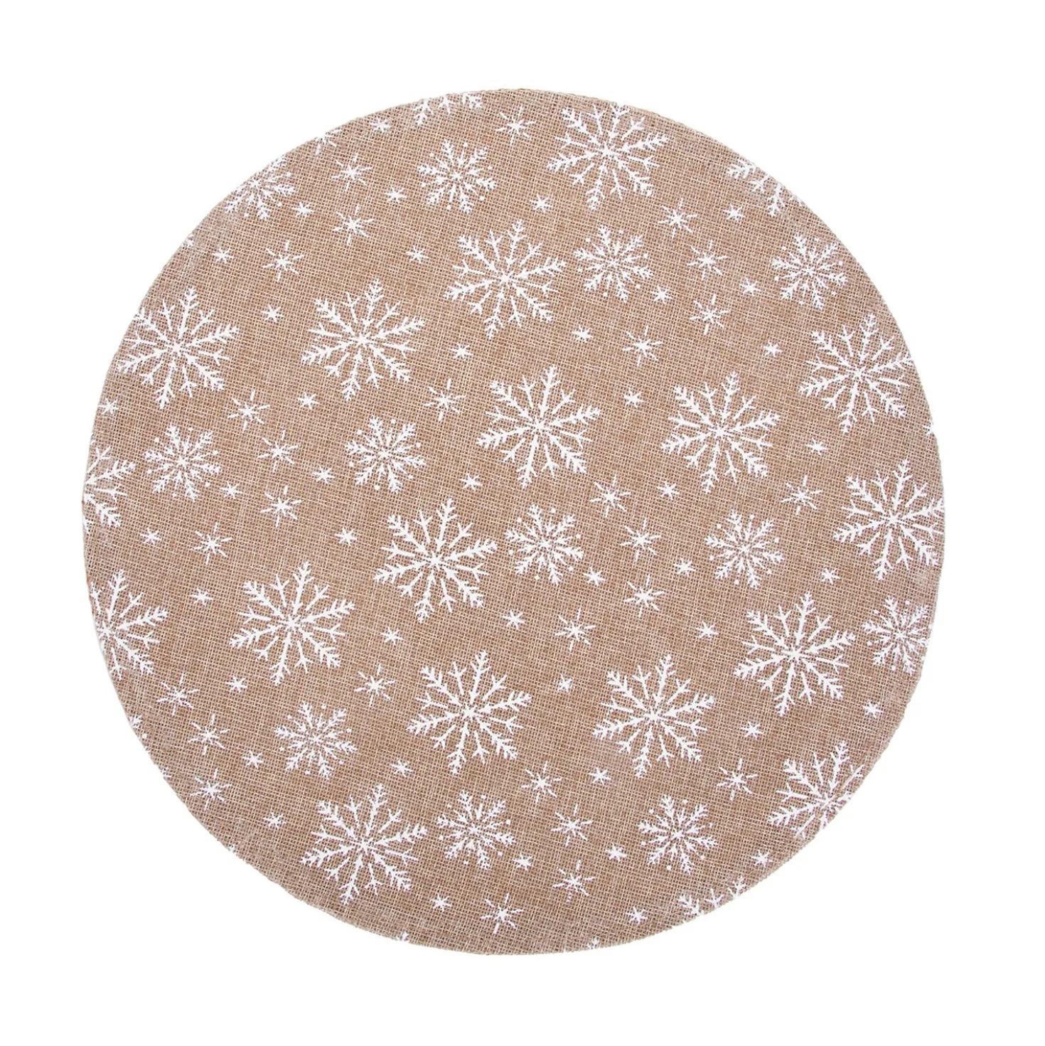 Tovaglietta natalizia fiocco di neve 38 cm