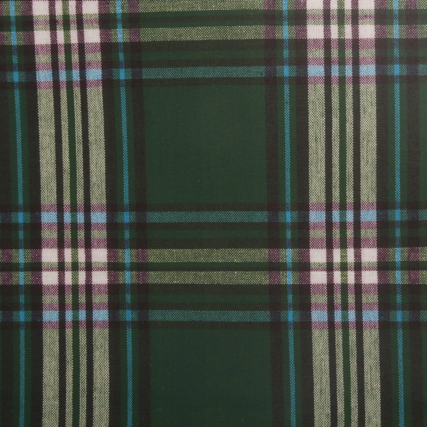 Tovaglietta tartan verde 29,5x45 cm in plastica