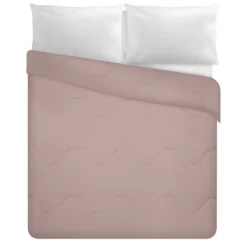 Trapunta invernale matrimoniale rosa Datex