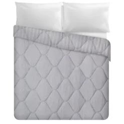 Trapunta matrimoniale blu righe Eco Dreams