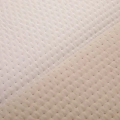 Trapuntino matrimoniale microfibra double face beige