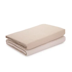Trapuntino matrimoniale microfibra double face beige