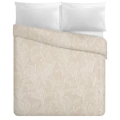 Trapuntino matrimoniale microfibra Gerbera beige