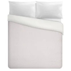 Trapuntino matrimoniale microfibra Water washed crema sabbia