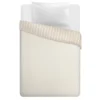 Trapuntino 1 piazza e mezza double face righe beige