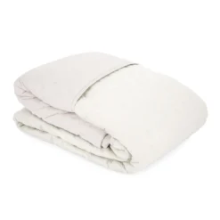 Trapuntino singolo microfibra Water washed crema sabbia