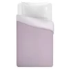 Trapuntino singolo microfibra Water washed rosa malva