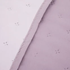 Trapuntino singolo microfibra Water washed rosa malva