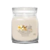 Vanilla Creme Brûlée, candela in giara media Yankee Candle