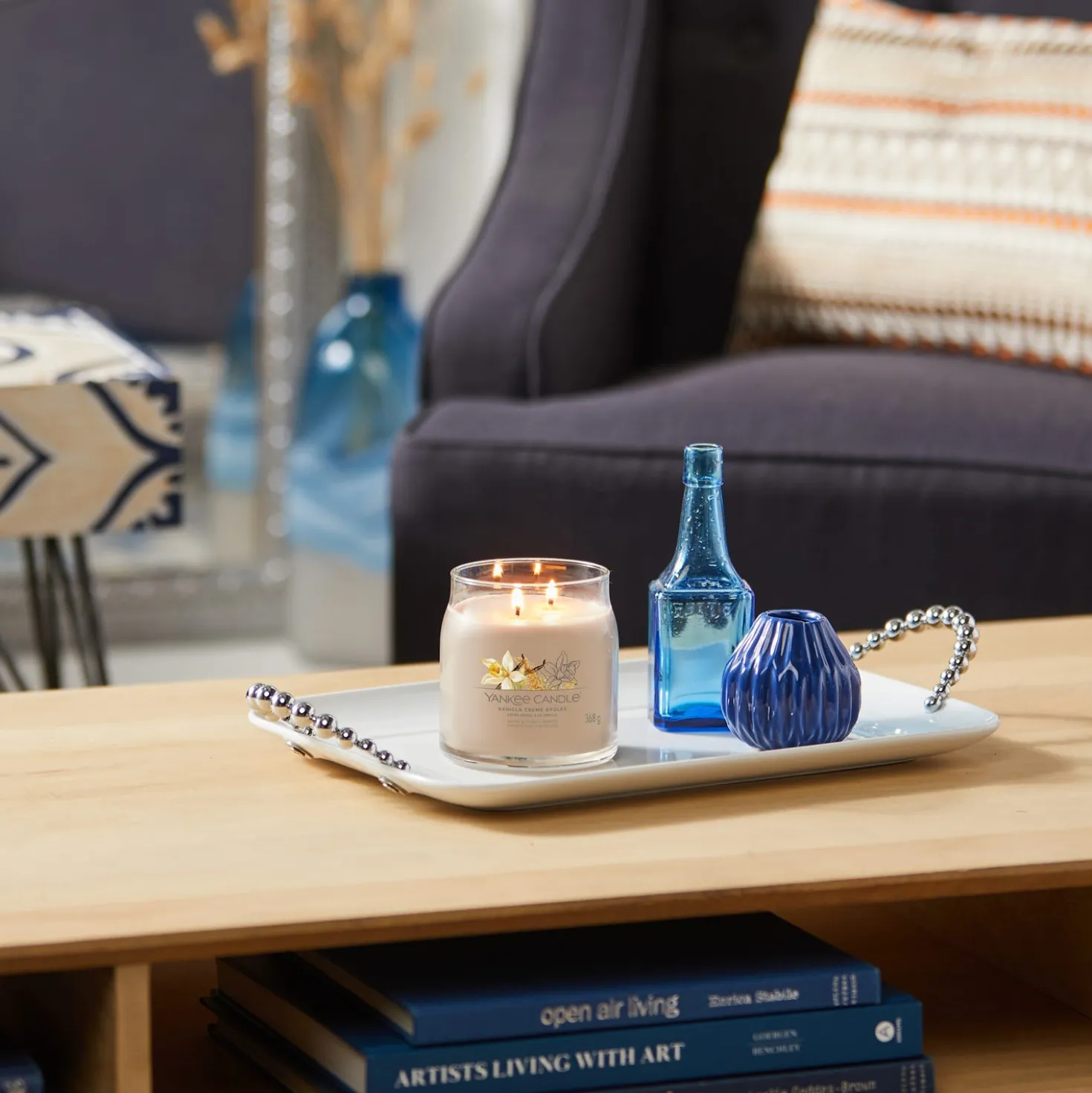 Vanilla Creme Brûlée, candela in giara media Yankee Candle