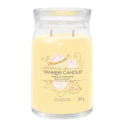 Vanilla Cupcake, candela in giara grande Yankee Candle
