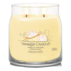 Vanilla Cupcake, candela in giara media Yankee Candle