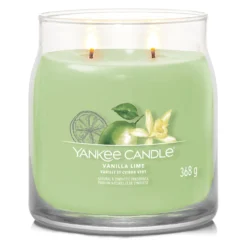 Vanilla Lime, candela in giara media Yankee Candle