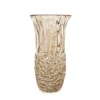 Vaso arredo vetro rosa chiaro 30 cm