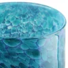 Vaso in vetro 29x29 cm azzurro