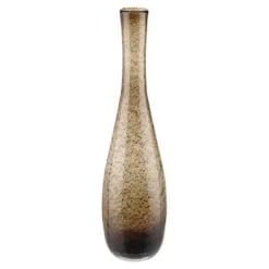 Vaso in vetro 40x10 cm marrone