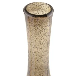 Vaso in vetro 40x10 cm marrone