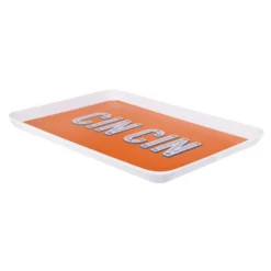 Vassoio melammina 29,7x21,5 cm arancione Maiolika