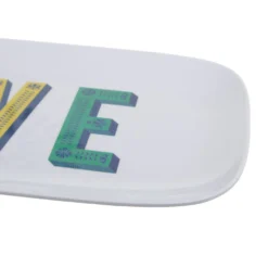 Vassoio melammina 37,5x17,5 cm bianco Maiolika