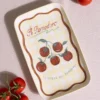 Vassoio pomodori in ceramica 31x20 cm