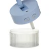 Ventilatore portatile con nebulizzatore azzurro