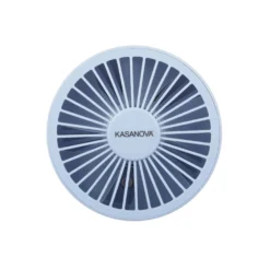 Ventilatore portatile con nebulizzatore azzurro